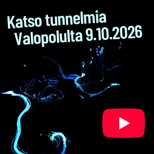 Katso tunnelmia valopolulta 2026.