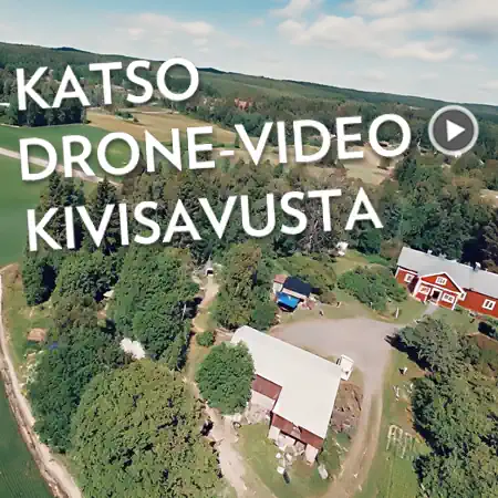 Taidetila Kivisavu - katso drone-video